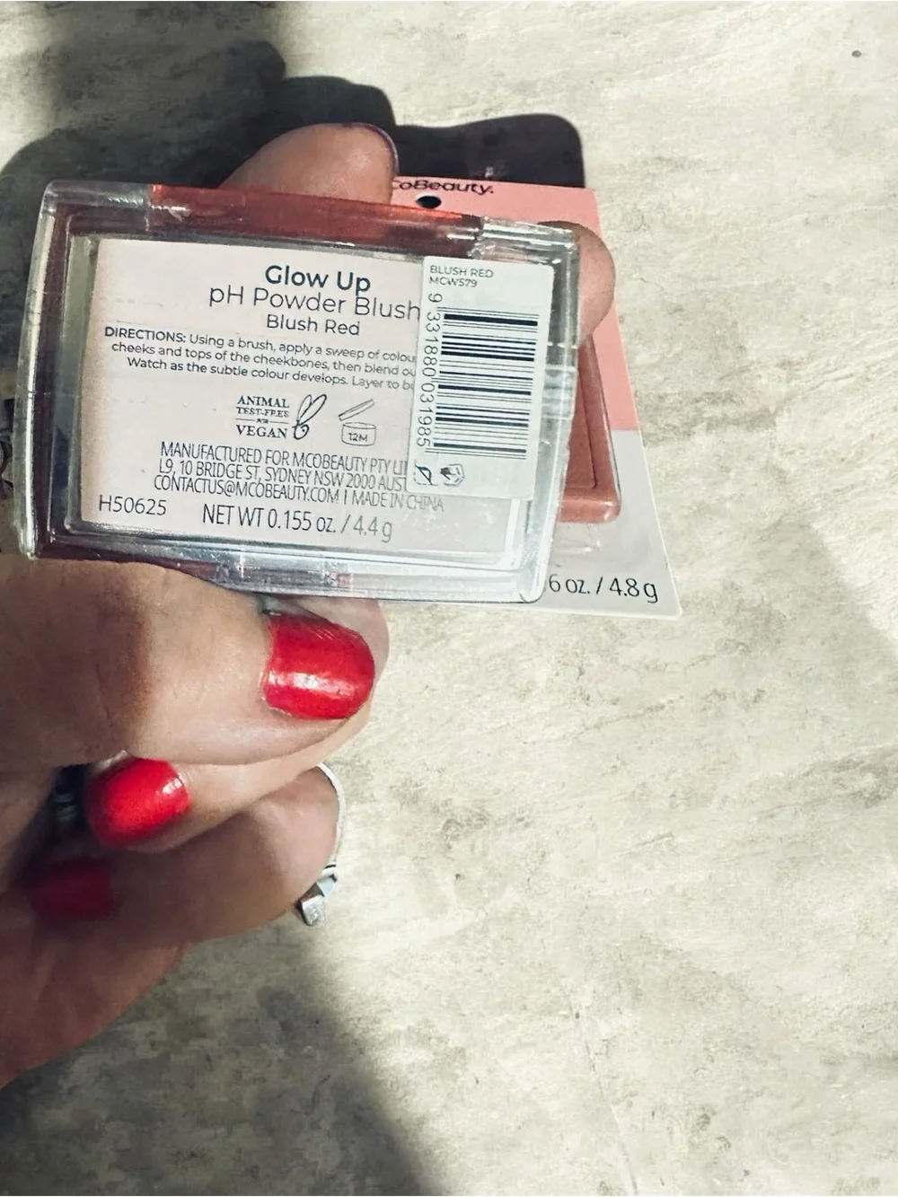 MCoBeauty Soft Touch Powder Blush — Bella Vita Dusty Rose (Pink) bundle